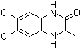 6,7-二氯-3-甲基-3,4-二氢喹喔啉-2(1H)-酮分子结构 (CAS 73148-15-9)