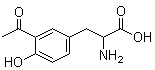 CAS 登录号：73245-90-6, 3-乙酰基-DL-酪氨酸