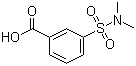 3-(二甲基胺磺酰基)苯甲酸分子结构 (CAS 7326-73-0)