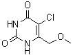 CAS 登录号：733037-98-4, 5-氯-6-(甲氧基甲基)-2,4(1H,3H)-嘧啶二酮