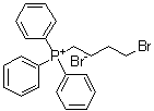 structure of CAS# 7333-63-3, (4-Bromobutyl)triphenylphosphonium bromide