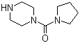 Piperazin-1-ylpyrrolidin-1-ylmethanone molecular structure (CAS 73331-93-8)