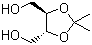 structure of CAS# 73346-74-4, (-)-2,3-O-Isopropylidene-D-threitol