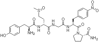 CAS # 73385-60-1, Nifalatide, L-Tyrosyl-S-oxido-D-methionylglycyl-4-nitro-L-phenylalanyl-L-prolinamide