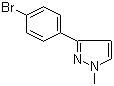 structure of CAS# 73387-51-6, 3-(4-Bromophenyl)-1-methyl-1H-pyrazole