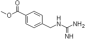 structure of CAS# 736080-30-1, 4-Guanidinomethylbenzoic acid methyl ester