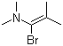 1-Bromo-N,N,2-trimethylpropenylamine molecular structure (CAS 73630-93-0)