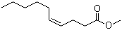 Methyl (Z)-4-decenoate molecular structure (CAS 7367-83-1)