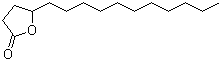 Dihydro-5-undecyl-2(3H)-furanone molecular structure (CAS 7370-42-5)