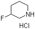 structure of CAS# 737000-77-0, 3-Fluoropiperidine hydrochloride