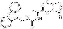 structure of CAS# 73724-40-0, Fmoc-L-alanine succinimidyl ester