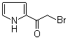 structure of CAS# 73742-16-2, 2-(溴乙酰基)吡咯