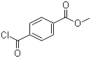 structure of CAS# 7377-26-6, Methyl 4-chlorocarbonylbenzoate