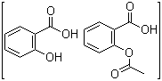 CAS 登录号：73836-71-2, 2-(乙酰氧基)苯甲酸和 2-羟基苯甲酸的聚合物