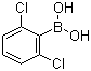 structure of CAS# 73852-17-2, 2,6-Dichlorophenylboronic acid