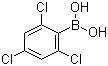 2,4,6-Trichlorophenylboronic acid molecular structure (CAS 73852-18-3)