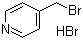 structure of CAS# 73870-24-3, 4-(Bromomethyl)pyridine hydrobromide