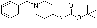 structure of CAS# 73889-19-7, 1-Benzyl-4-(N-Boc-amino)piperidine