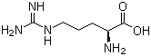 structure of CAS# 74-79-3, L(+)-Arginine