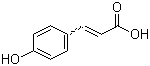 对羟基肉桂酸分子结构 (CAS 7400-08-0)