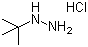 structure of CAS# 7400-27-3, tert-Butylhydrazine hydrochloride