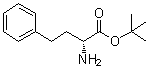 structure of CAS# 740055-30-5, (R)-alpha-Aminobenzenebutanoic acid 1,1-dimethylethyl ester
