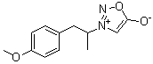 CAS 登录号：7401-62-9, 5-羟基-3-[2-(4-甲氧基苯基)-1-甲基乙基]-1,2,3-恶二唑鎓内盐