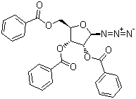 CAS 登录号：7408-41-5, 1-叠氮基-2,3,5-三苯甲酰氧基-beta-D-呋喃核糖