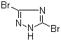 structure of CAS# 7411-23-6, 3,5-Dibromo-1,2,4-triazole