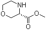 structure of CAS# 741288-31-3, (3S)-3-吗啉羧酸甲酯