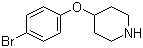 structure of CAS# 74130-05-5, 4-(4-溴苯氧基)哌啶