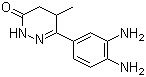 structure of CAS# 74150-02-0, 6-(3,4-二氨基苯基)-4,5-二氢-5-甲基-3(2H)-哒嗪酮