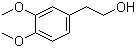structure of CAS# 7417-21-2, 3,4-Dimethoxyphenethyl alcohol