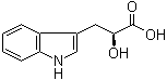L-Indole-3-lactic acid molecular structure (CAS 7417-65-4)