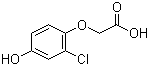 structure of CAS# 7417-87-0, 4-Hydroxy-2-chlorophenoxyacetic acid