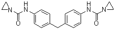 structure of CAS# 7417-99-4, 4,4'-Bis(3,3-ethyleneureido)diphenylmethane