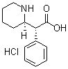 CAS # 741705-70-4, (alphaR,2R)-alpha-Phenyl-2-piperidineacetic acid hydrochloride