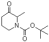 structure of CAS# 741737-30-4, 2-甲基-3-氧代哌啶-1-羧酸叔丁酯