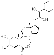 Homobrassinolide molecular structure (CAS 74174-44-0)