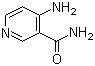 structure of CAS# 7418-66-8, 4-Amino-3-pyridinecarboxamide