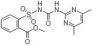 structure of CAS# 74222-97-2, 甲嘧磺隆
