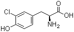 3-Chloro-L-tyrosine molecular structure (CAS 7423-93-0)