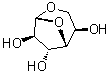 1,6-Anhydro-beta-D-glucofuranose molecular structure (CAS 7425-74-3)