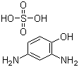 structure of CAS# 74283-34-4, 2,4-Diaminophenol sulfate