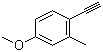 1-乙炔基-4-甲氧基-2-甲基苯分子结构 (CAS 74331-69-4)