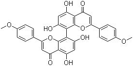 structure of CAS# 74336-91-7, 4',4'''-Di-O-methylcupressuflavone