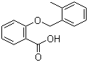 structure of CAS# 743440-26-8, 2-[(2-甲基苯基)甲氧基]苯甲酸