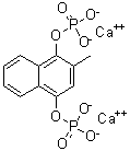 CAS # 74347-27-6, 2-Methyl-1,4-naphthalenediol bis(dihydrogen phosphate) calcium salt (1:2)