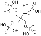 Pentaerythritol tetrakis(dihydrogen phosphate) molecular structure (CAS 7440-78-0)