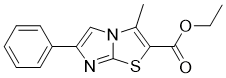 CAS # 74416-91-4, Ethyl 3-methyl-6-phenylimidazo[2,1-b][1,3]thiazole-2-carboxylate